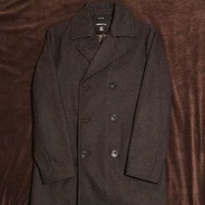 Claiborne wool-blend peacoat.